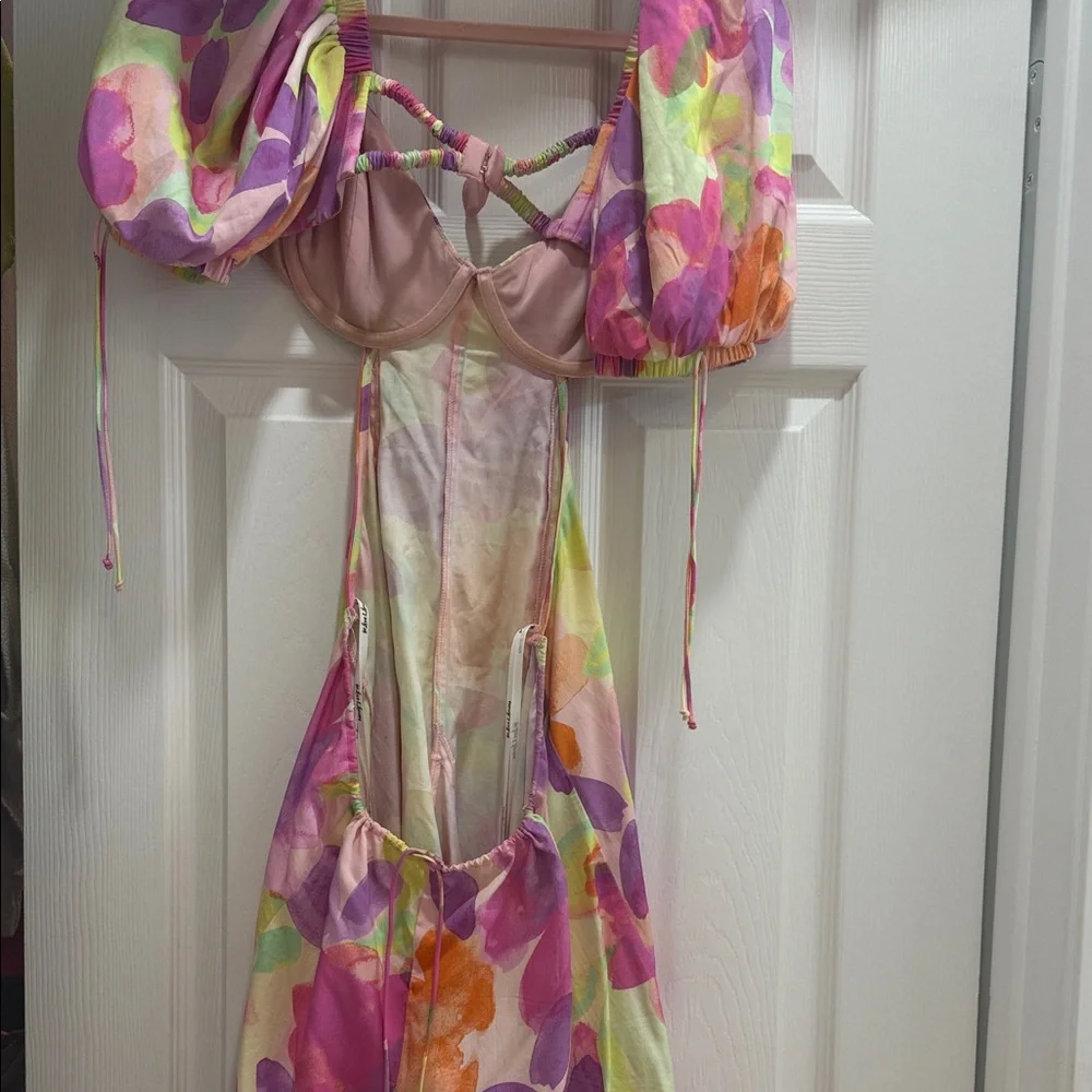 For Love And Lemons Multicolor cut out sexy Dress - Picture 8 of 9